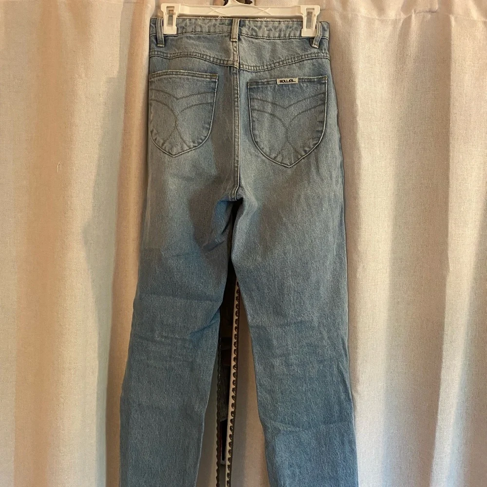 Rolla’s high rise straight jeans - Picture 4 of 4